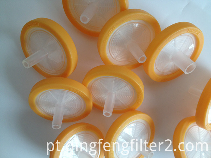 Filtro hidrófobo da seringa de PTFE fornecedor de 0.22um 13mm o consumível para o laboratório